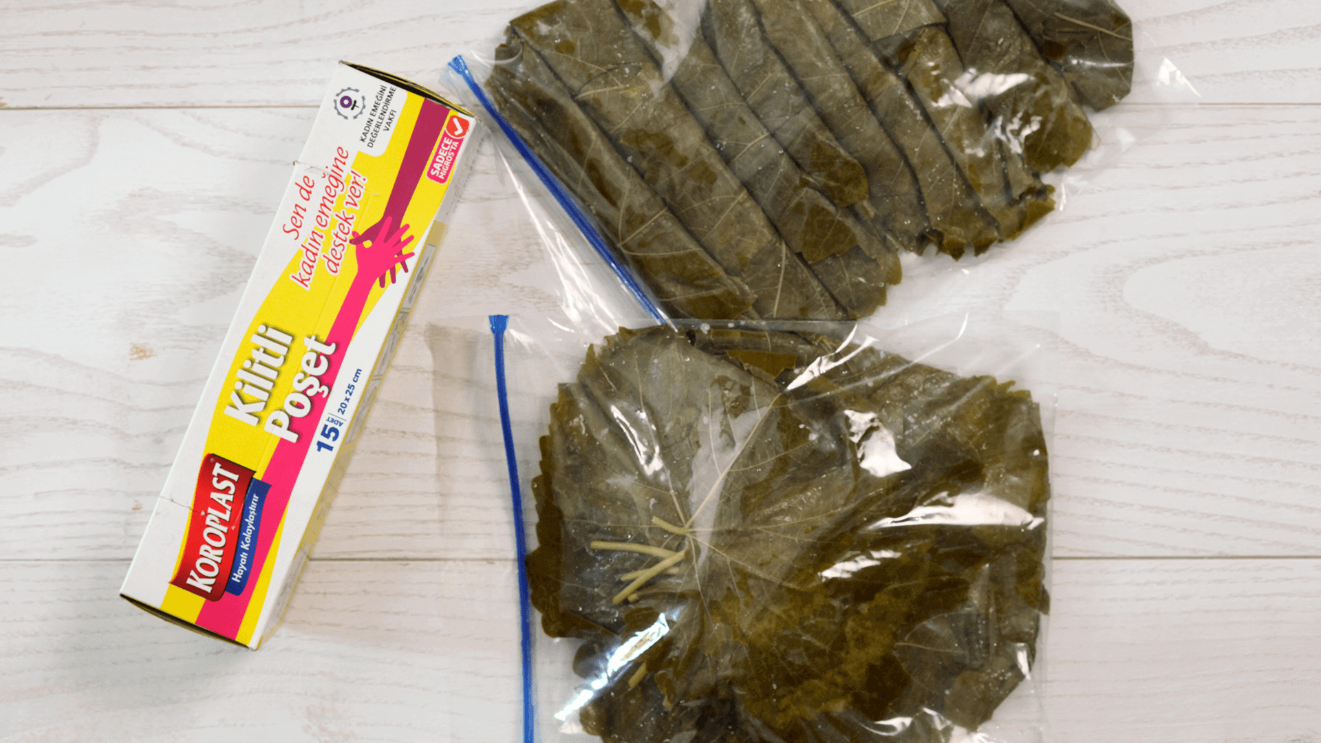 Asma Yaprağı Saklama