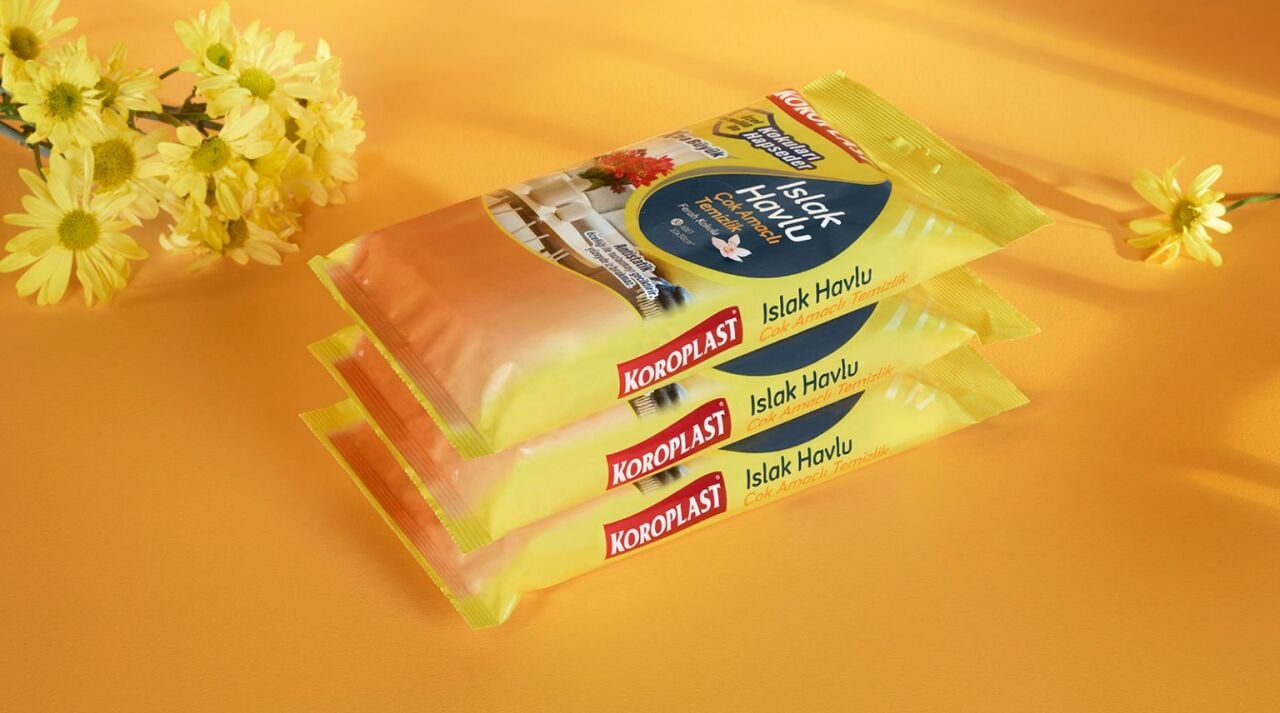 Koroplast’ın Islak Temizlik Havlularının ekstra büyük olduğunu vurguladığı dijital filmi yayında!
