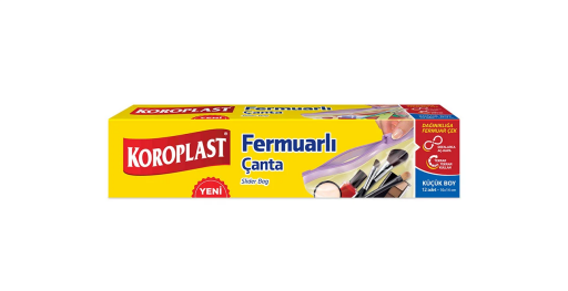Koroplast Fermuarlı Kilitli Çanta