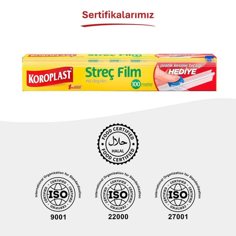 Koroplast Streç Film 100 Metre