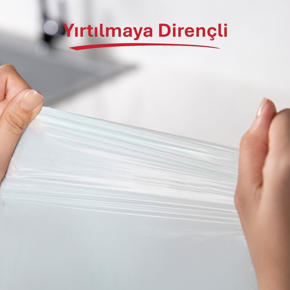Koroplast Büzgülü Yasemin Kokulu Orta Çöp Poşeti 15'li, Ekstra Güçlü Yırtılmaz&Sızdırmaz, Kolay Bağlanır Büzgülü Orta Çöp Torbası