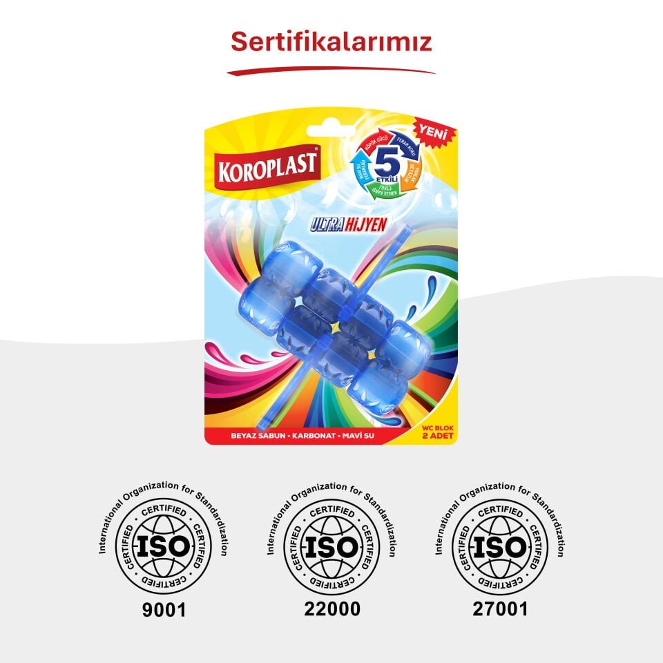 Koroplast WC Blok 2 Adet