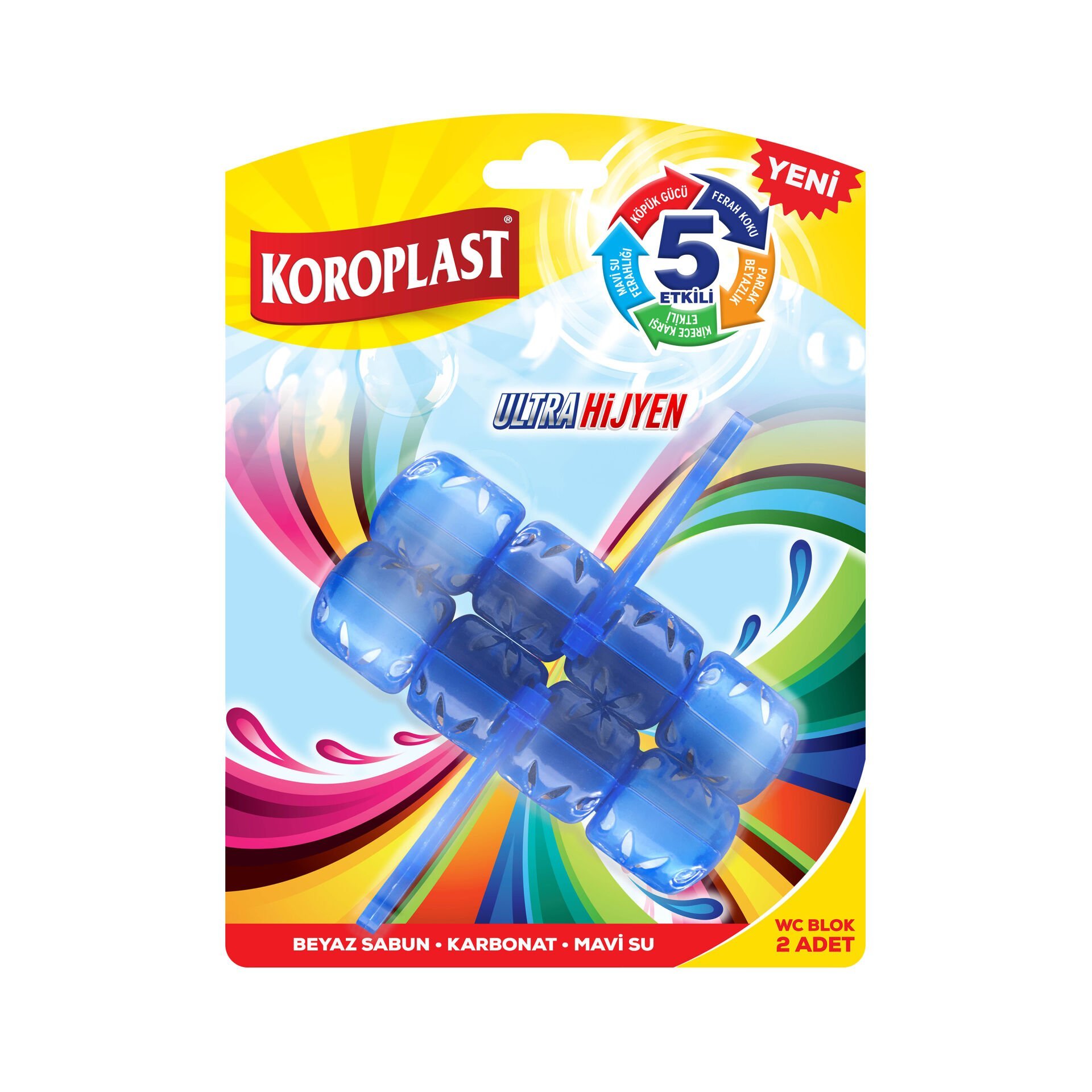 Koroplast WC Blok 2 Adet