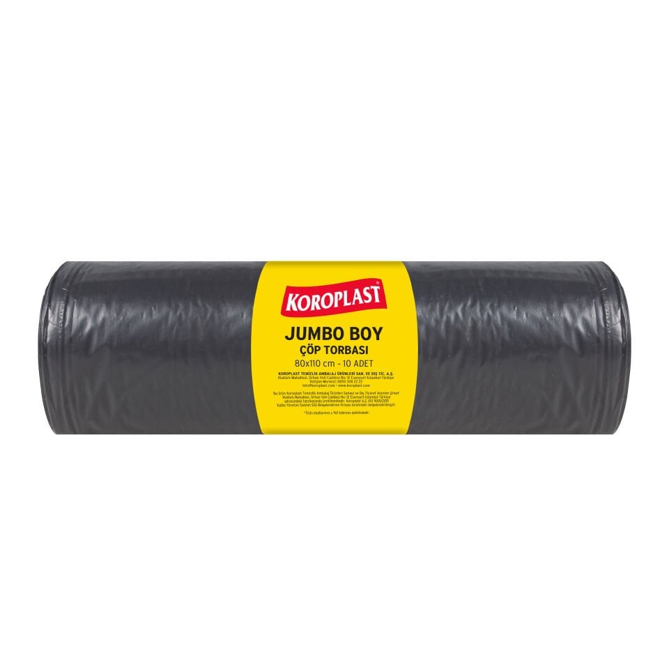 Jumbo Boy Ekonomik Çöp Torbası 10'lu