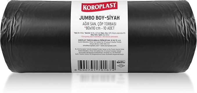 Ağır Sanayi Jumbo Çöp Torbası