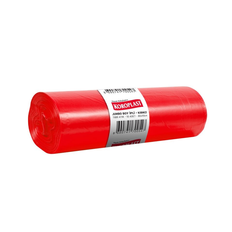 Tıbbi Atık Jumbo Boy Çöp Torbası