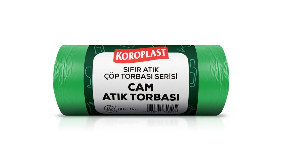 Cam Atıklar Çöp Torbası